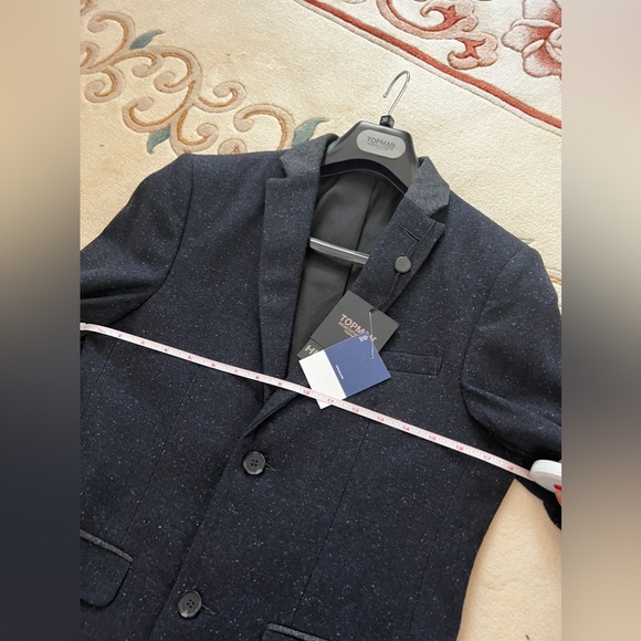 Topman Tweed Blazer Small - Picture 7 of 8